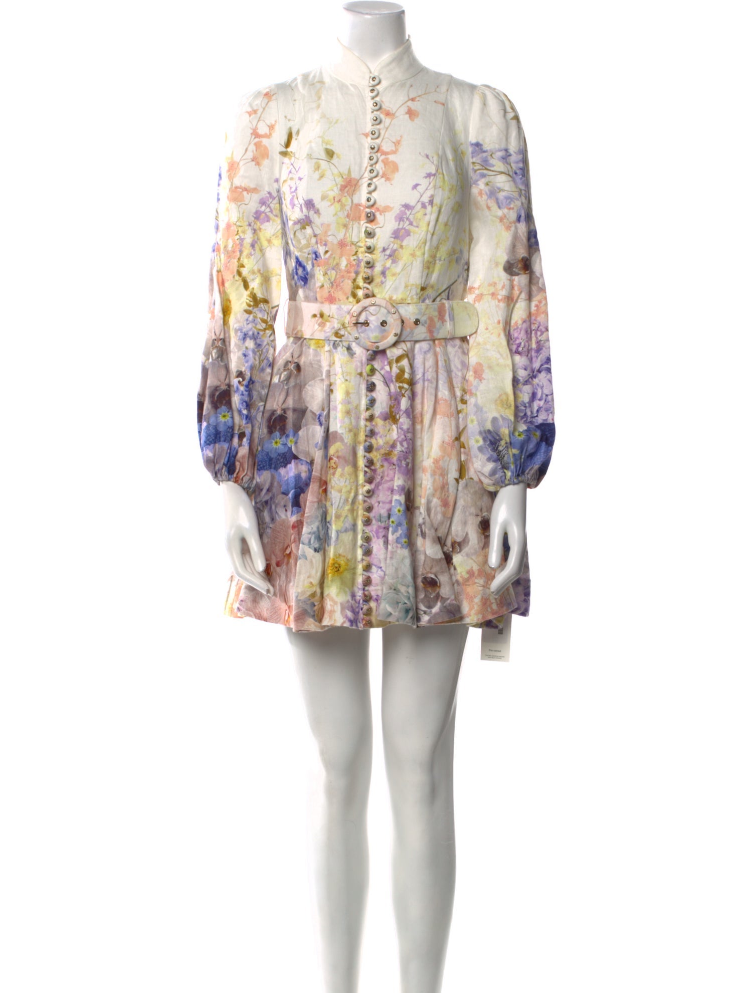 Zimmermann Linen Mini Dress