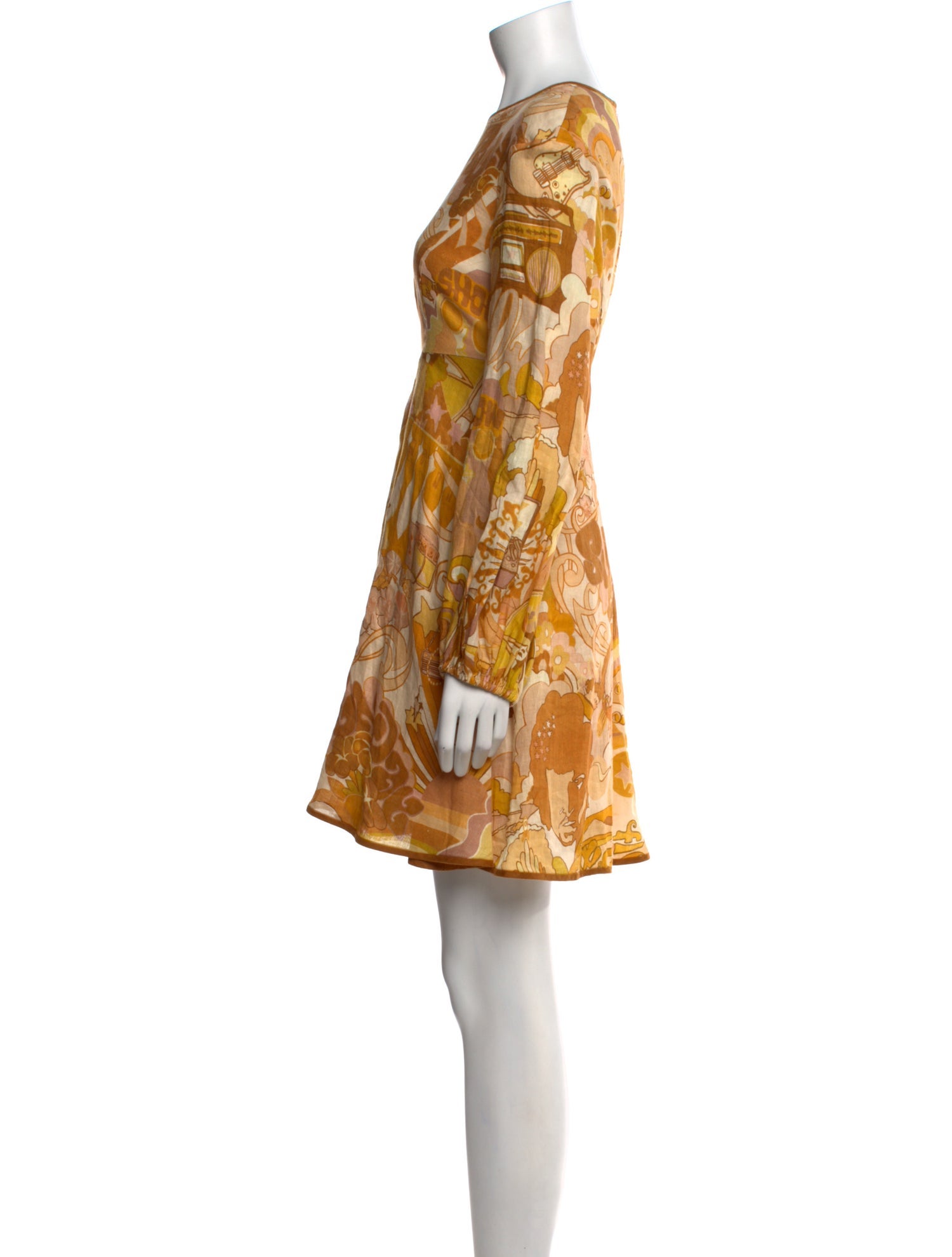 Zimmermann Linen Mini Dress