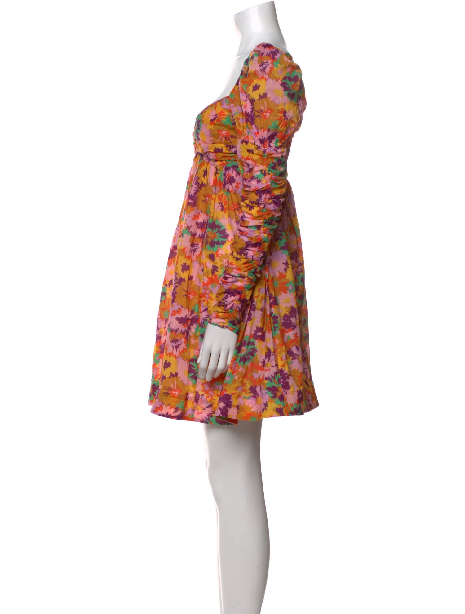 Zimmermann Floral Print Mini Dress