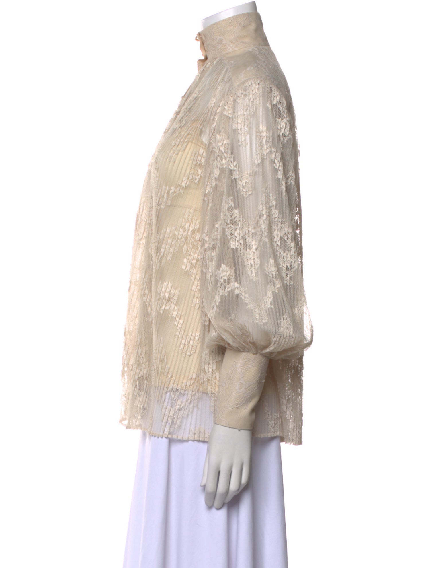 Zimmermann Silk Printed Button-Up Top w/ Tags