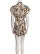 Zimmermann Linen Floral Print Romper