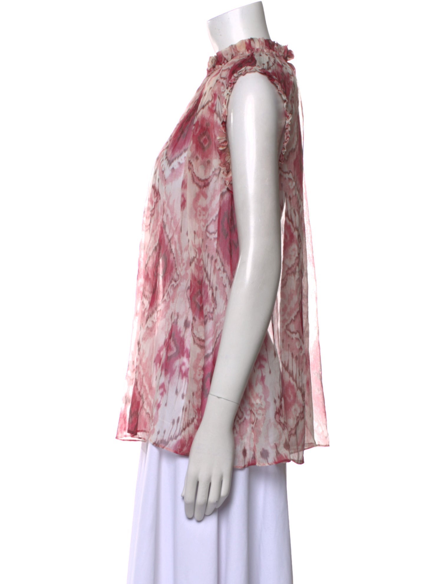 Zimmermann Silk Printed Blouse