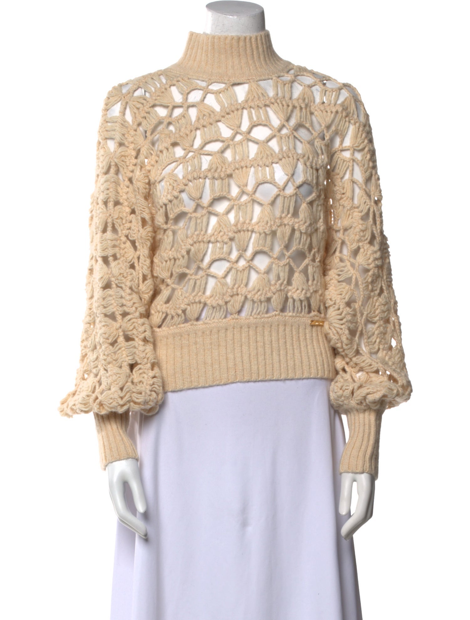 Zimmermann Wool Printed Sweater w/ Tags