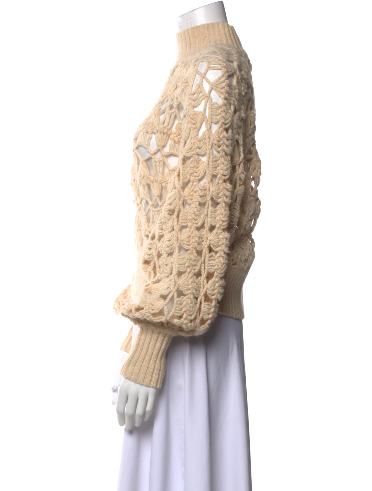 Zimmermann Wool Printed Sweater w/ Tags