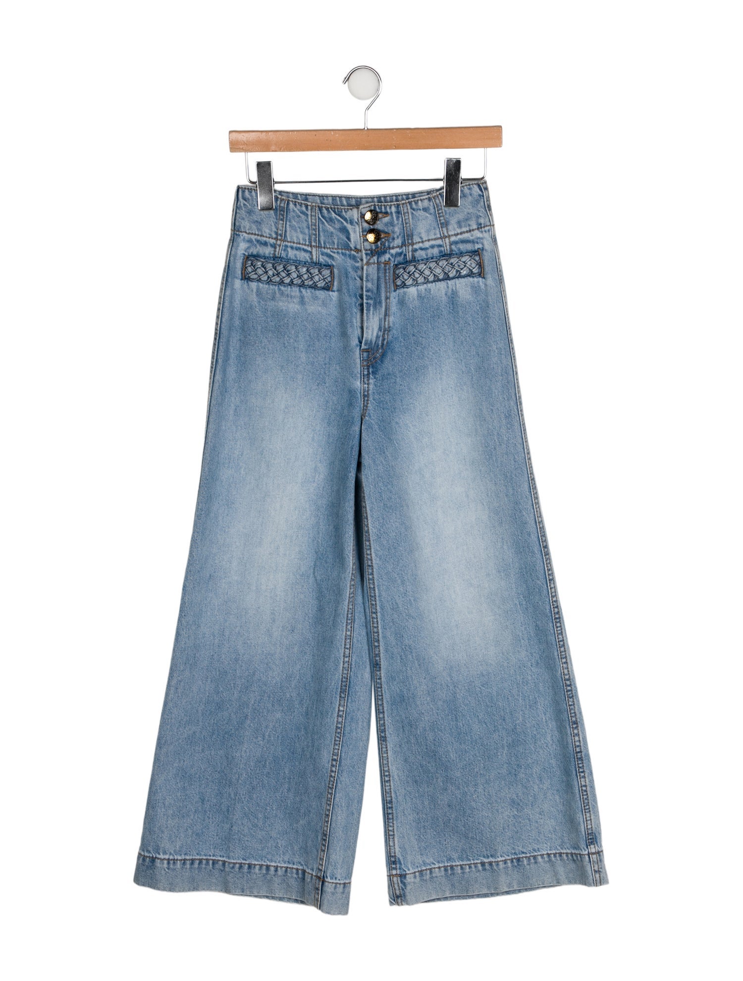 Zimmermann High-Rise Wide Leg Jeans w/ Tags