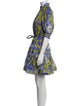 Zimmermann Floral Print Knee-Length Dress