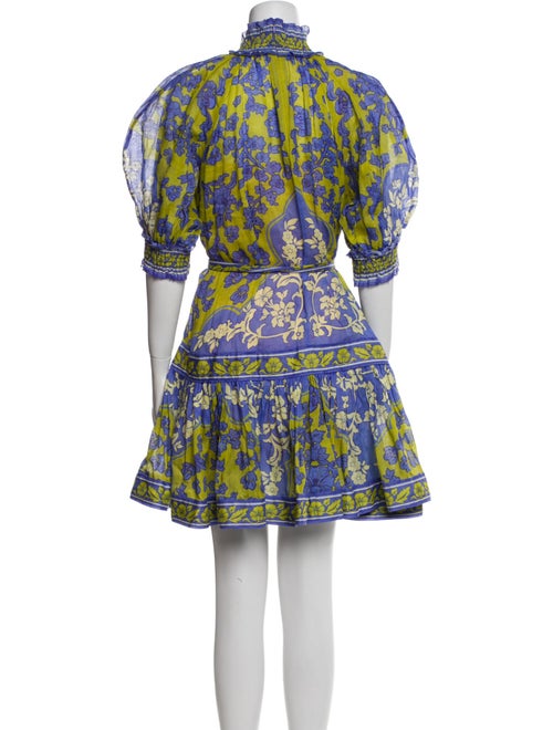 Zimmermann Floral Print Knee-Length Dress