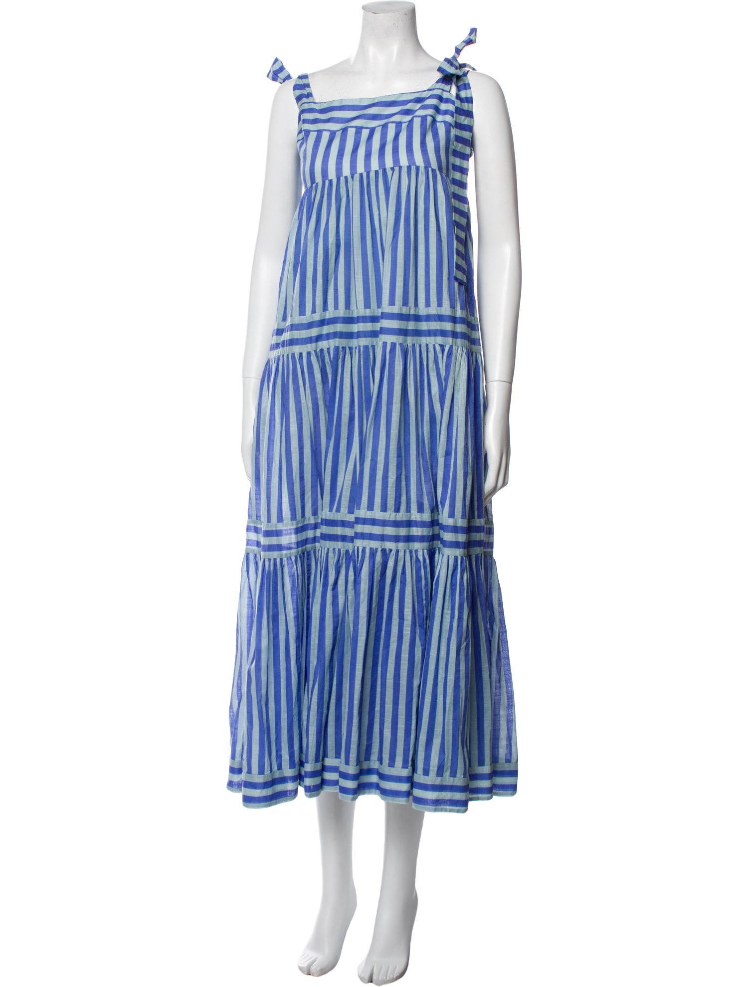 Zimmermann Striped Long Dress
