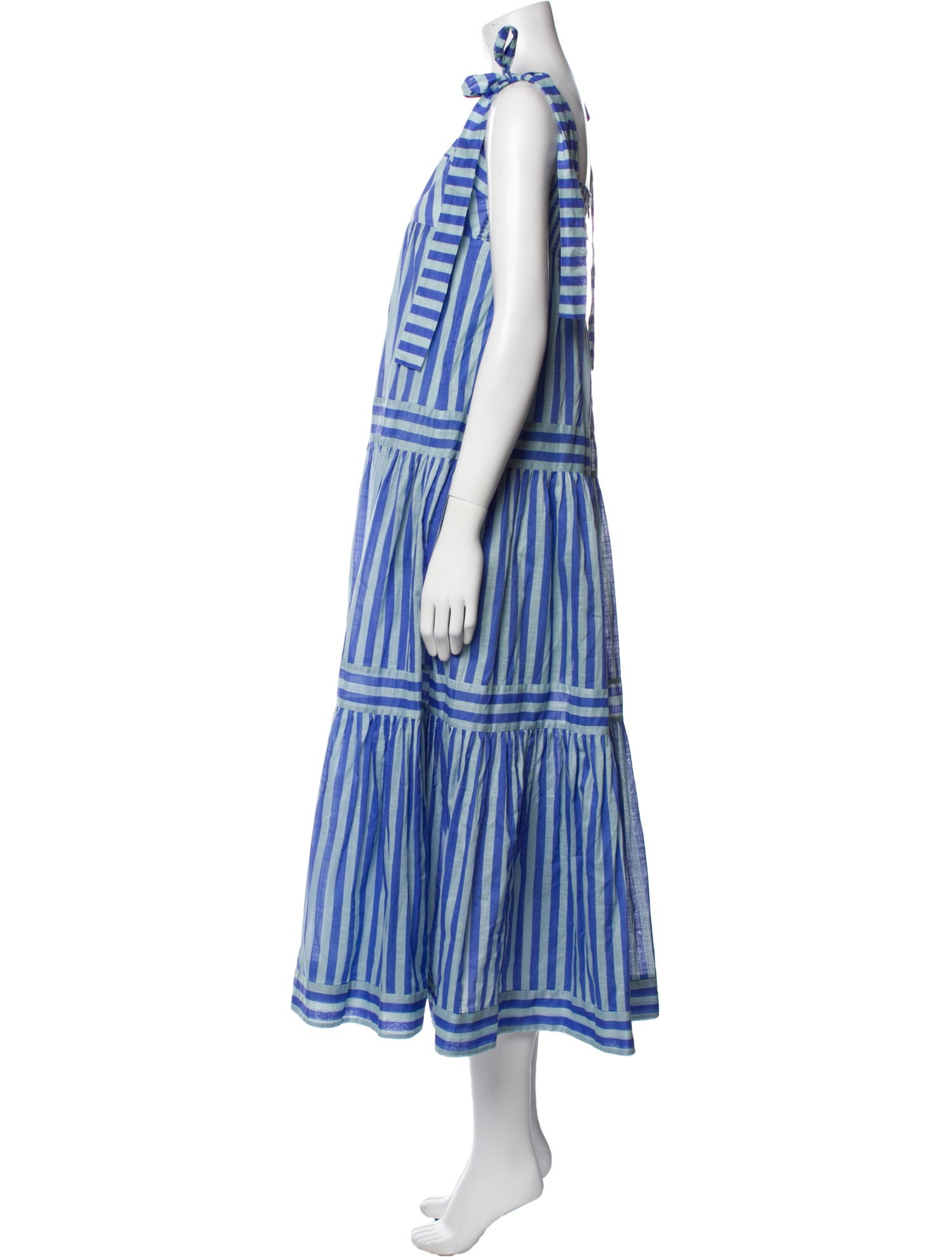 Zimmermann Striped Long Dress