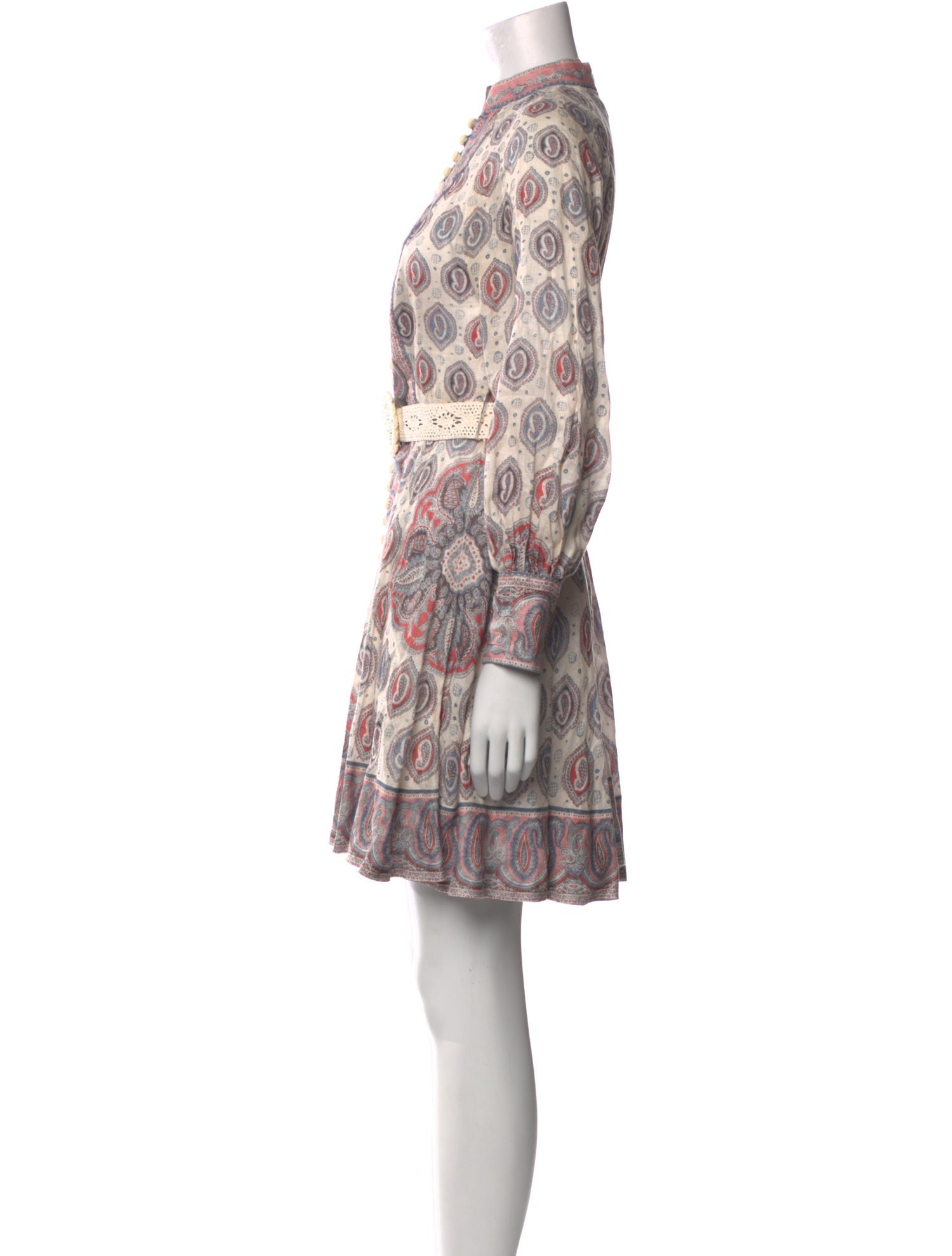 Zimmermann Linen Mini Dress