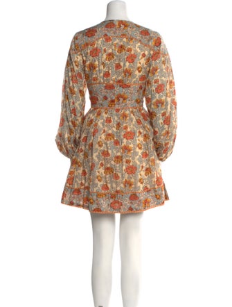 Zimmermann Floral Print Mini Dress