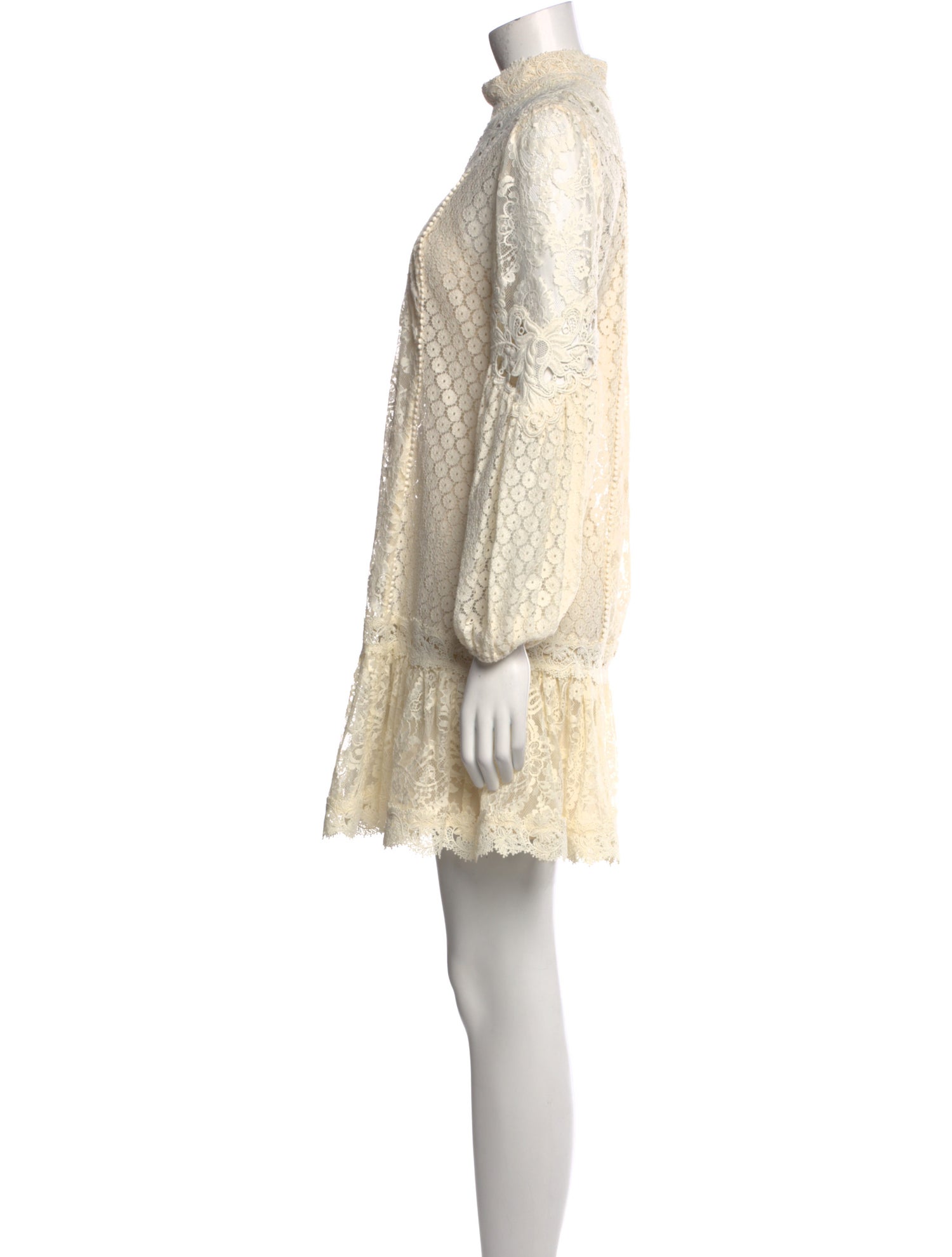 Zimmermann Turtleneck Mini Dress