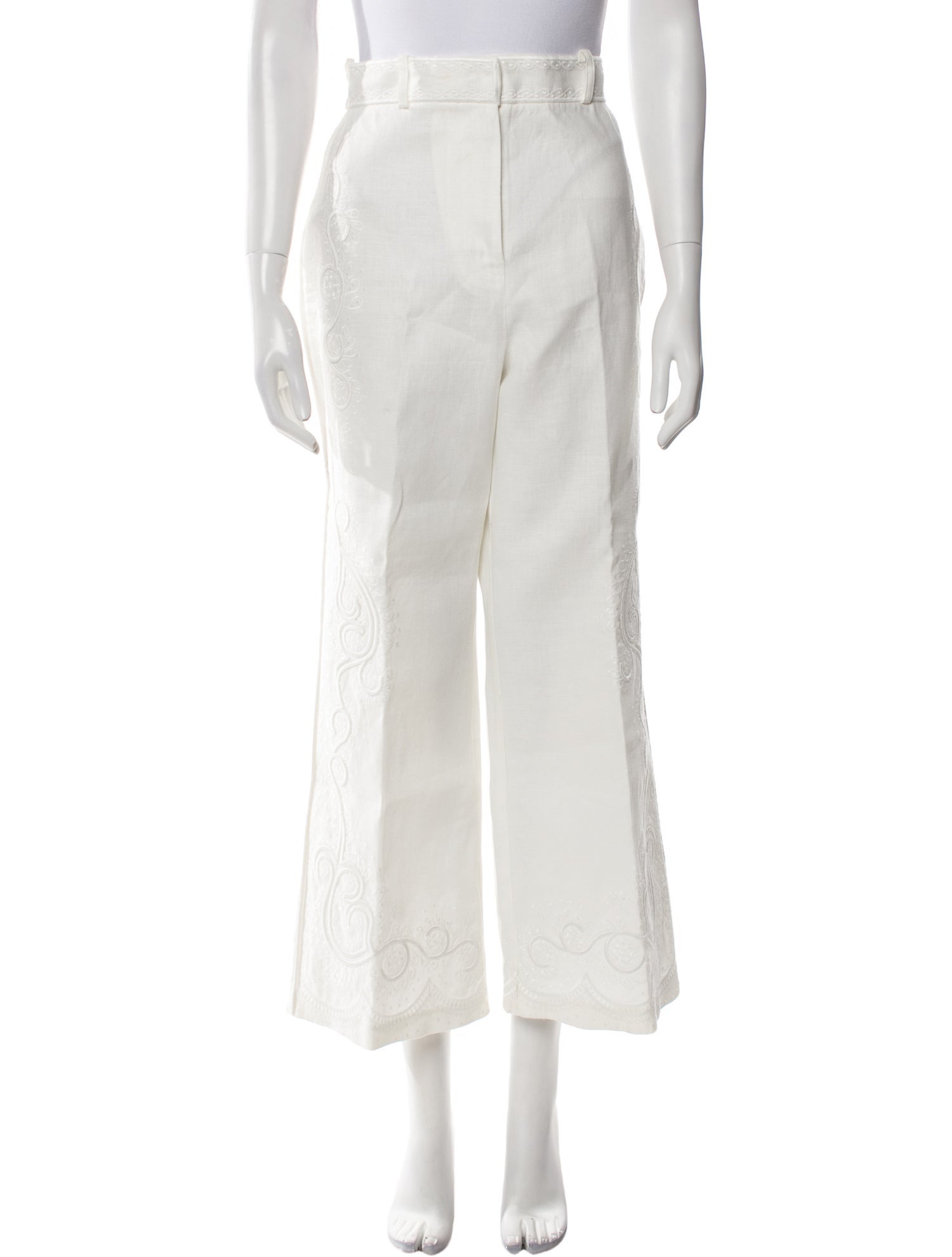 Zimmermann Linen Wide Leg Pants