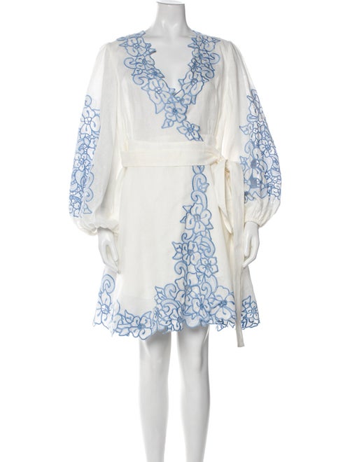 Zimmermann Linen Mini Dress