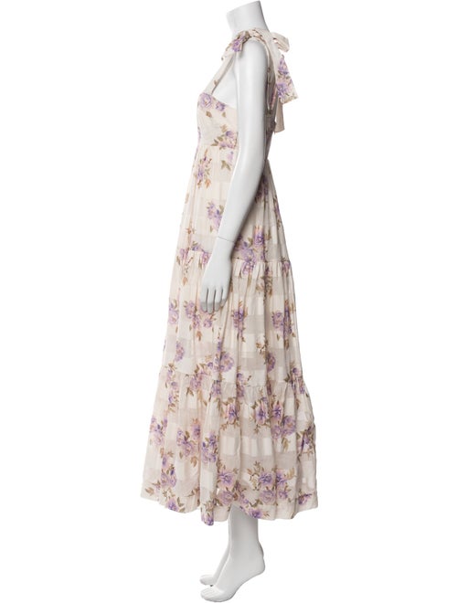 Zimmermann Floral Print Long Dress