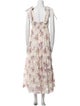 Zimmermann Floral Print Long Dress