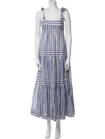 Zimmermann Striped Long Dress