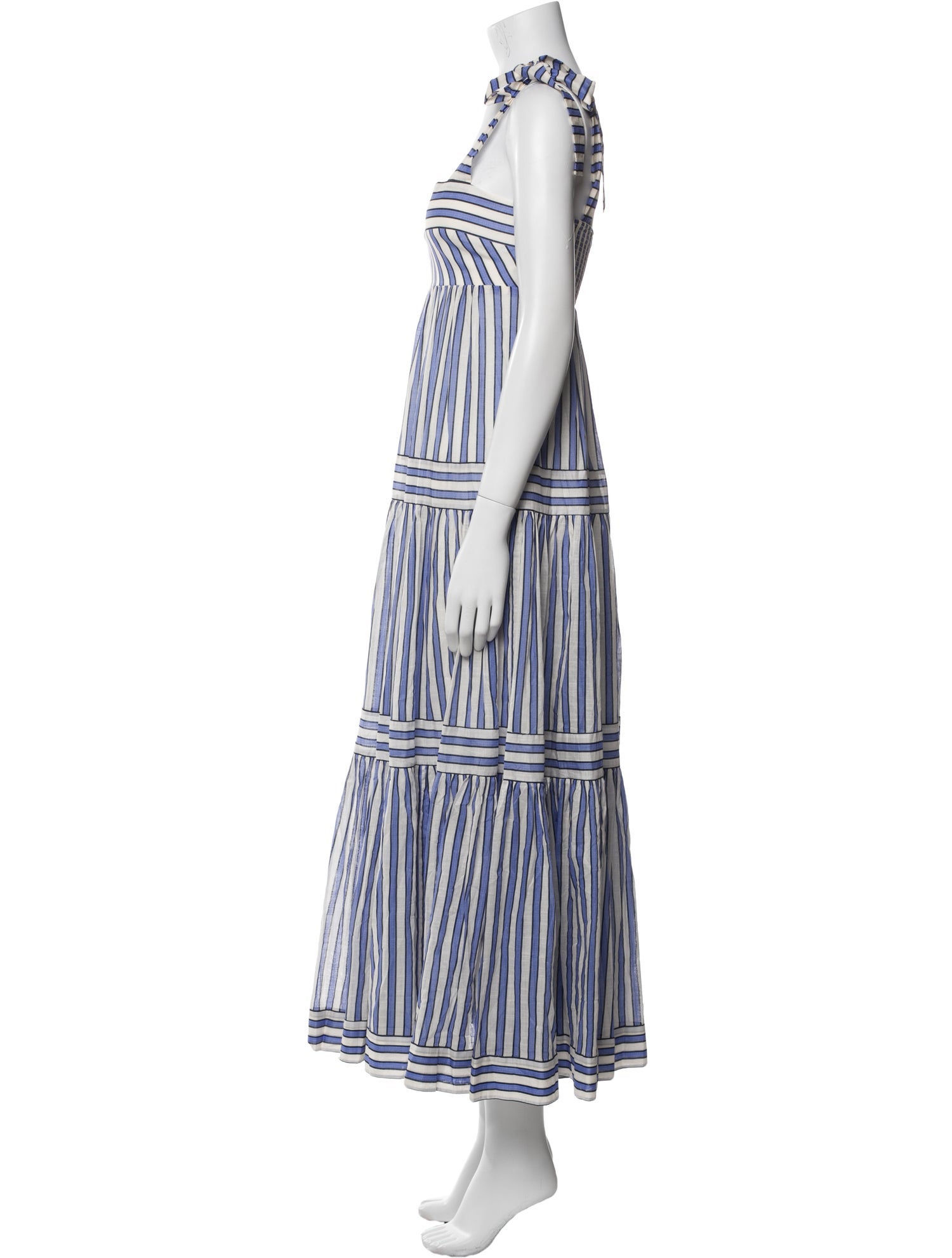 Zimmermann Striped Long Dress