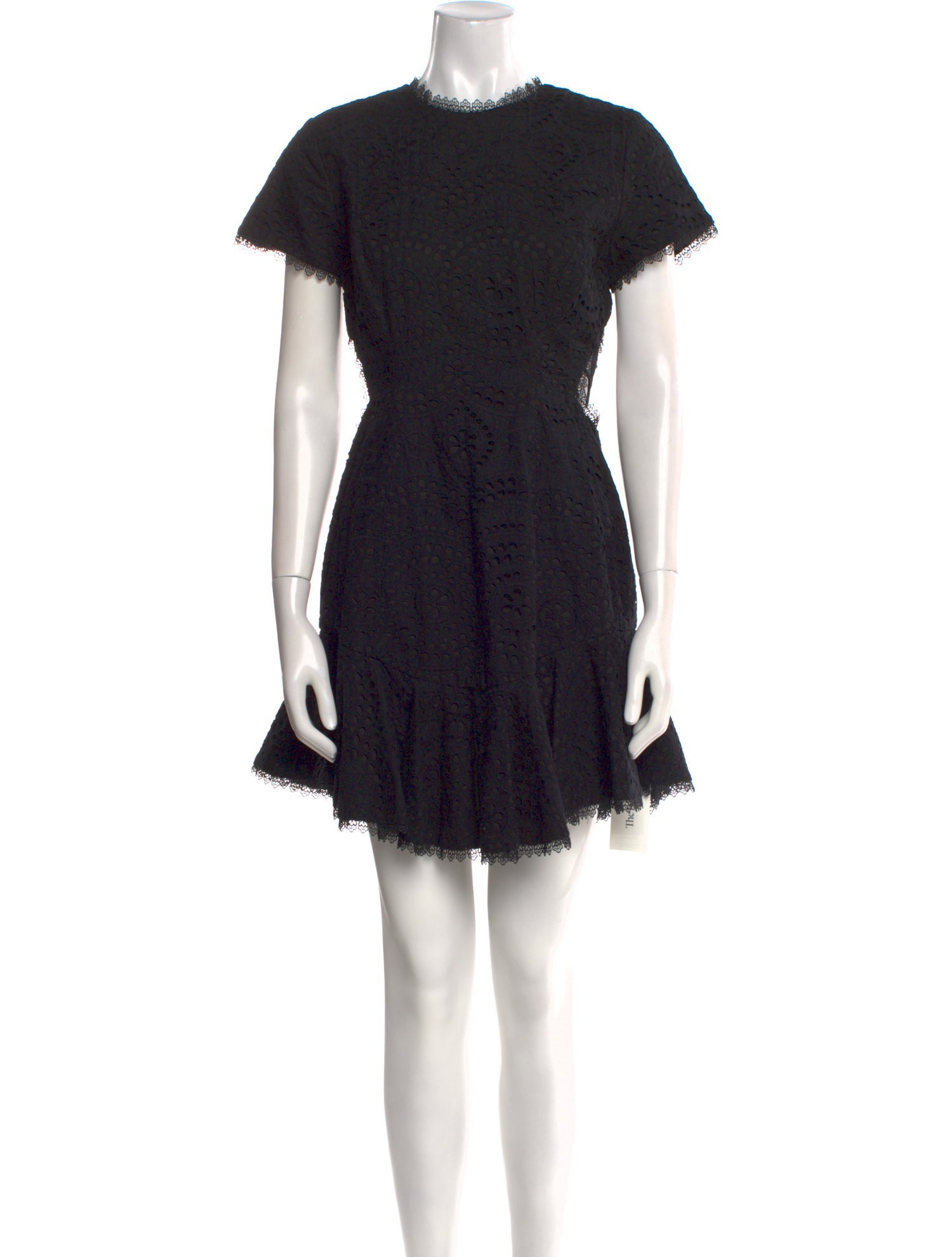 Zimmermann Crew Neck Mini Dress