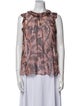Zimmermann Silk Printed Blouse