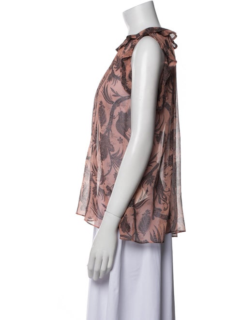 Zimmermann Silk Printed Blouse