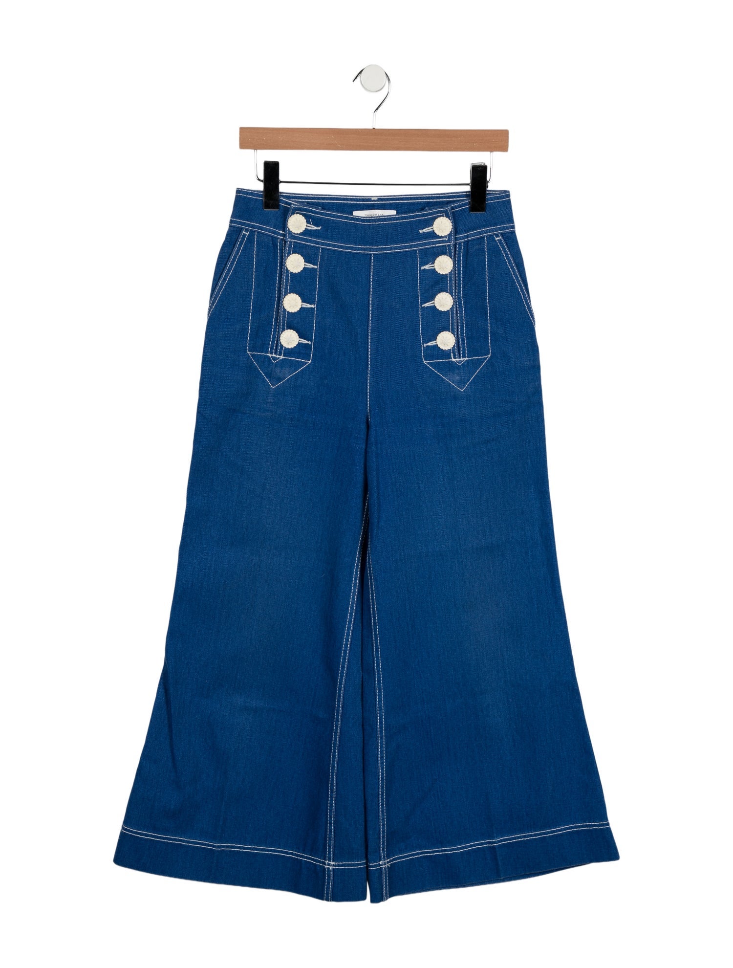 Zimmermann High-Rise Wide Leg Jeans