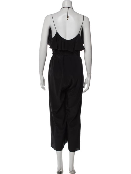 Zimmermann Silk V-Neck Jumpsuit