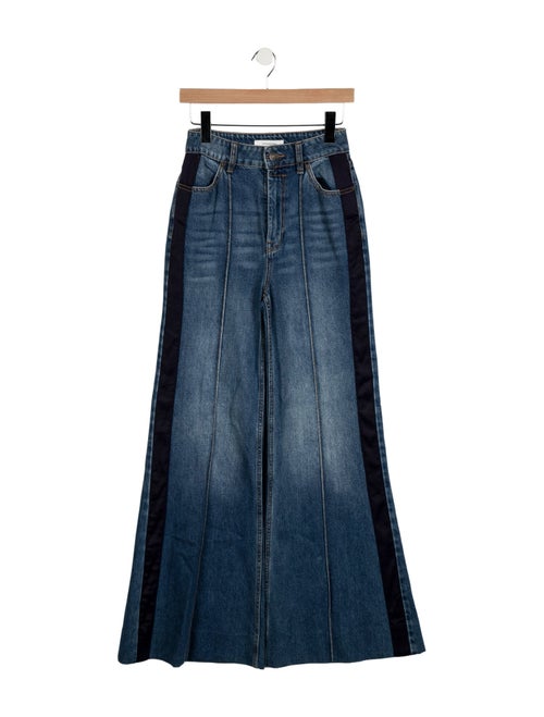Zimmermann High-Rise Wide Leg Jeans