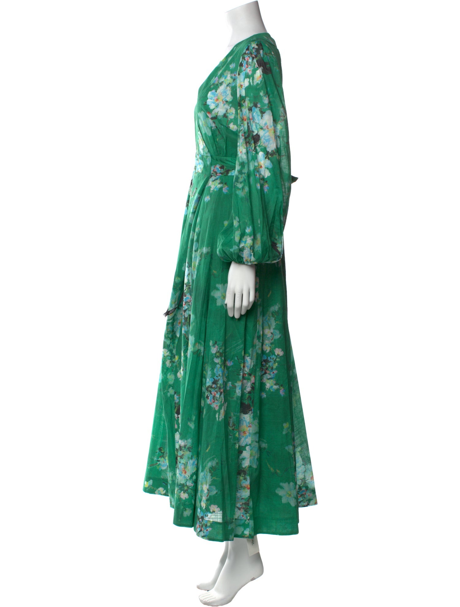 Zimmermann Floral Print Long Dress w/ Tags