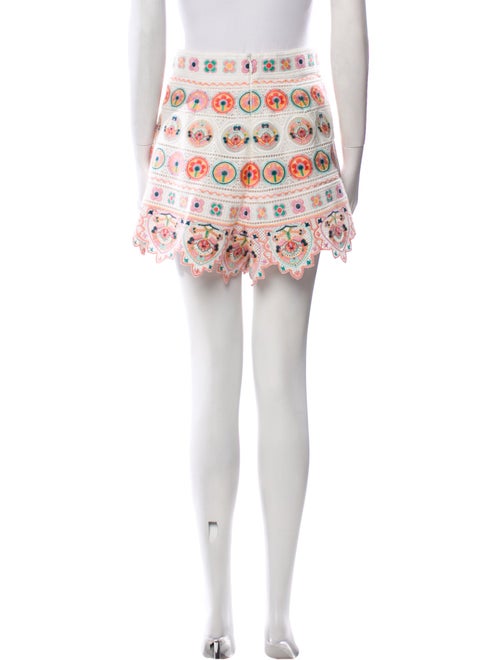 Zimmermann Printed Mini Shorts