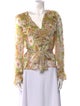 Zimmermann Silk Floral Print Blouse