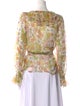 Zimmermann Silk Floral Print Blouse
