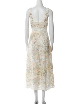 Zimmermann Linen Midi Length Dress
