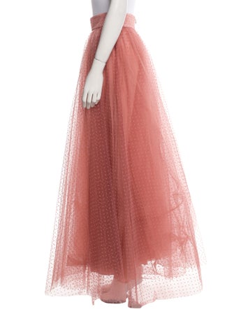Zimmermann Mesh Long Skirt