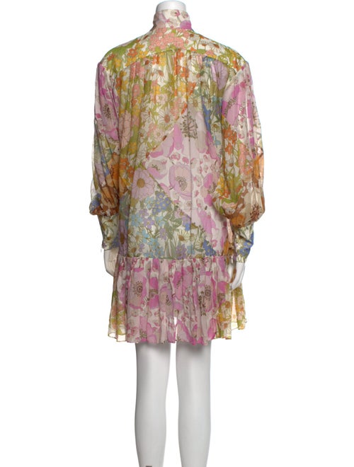 Zimmermann Floral Print Mini Dress