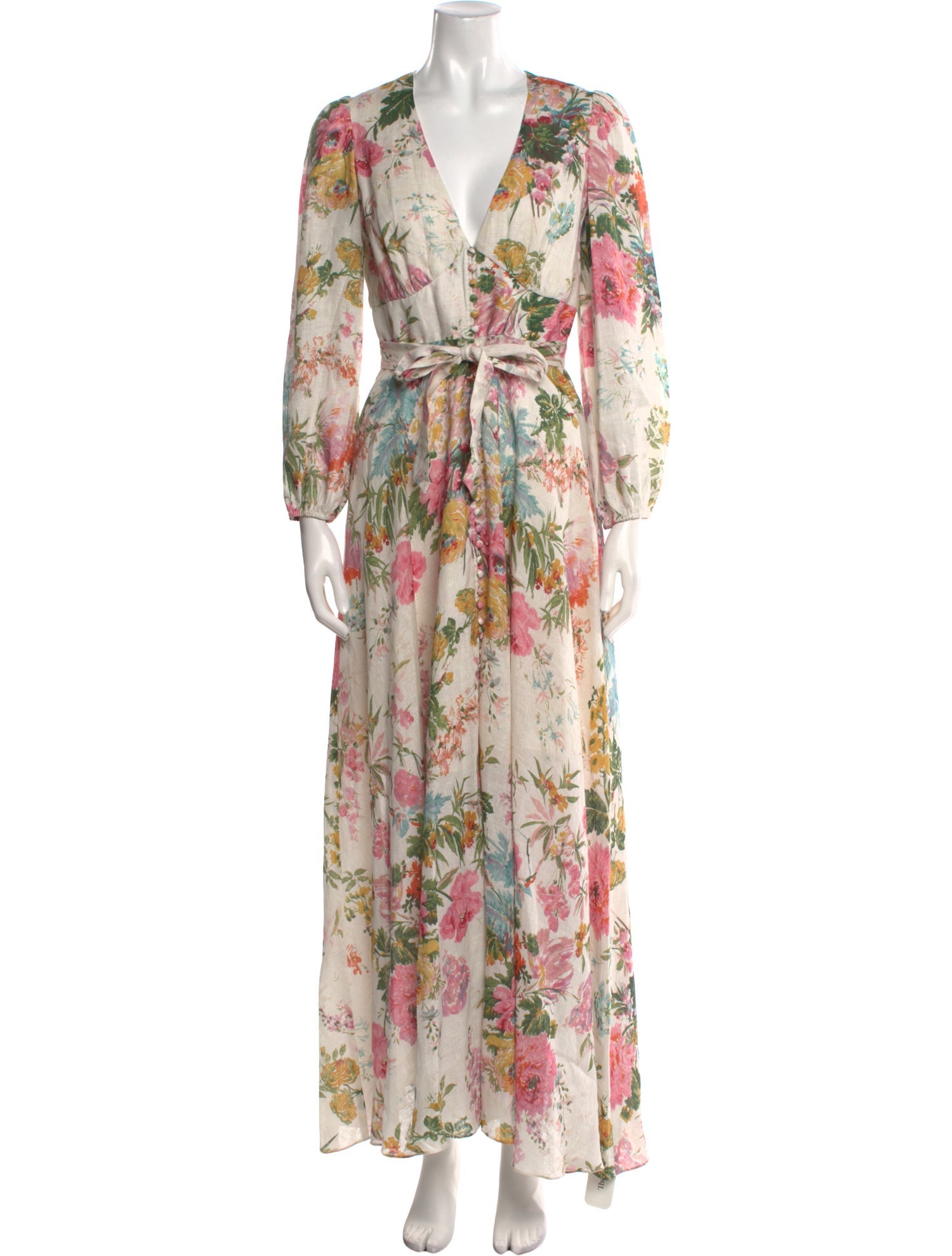 Zimmermann Linen Long Dress