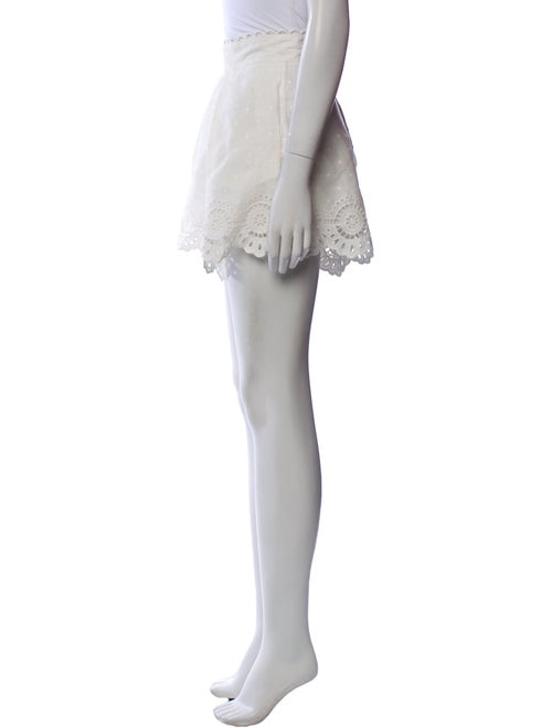 Zimmermann Linen Mini Shorts