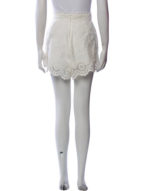 Zimmermann Linen Mini Shorts