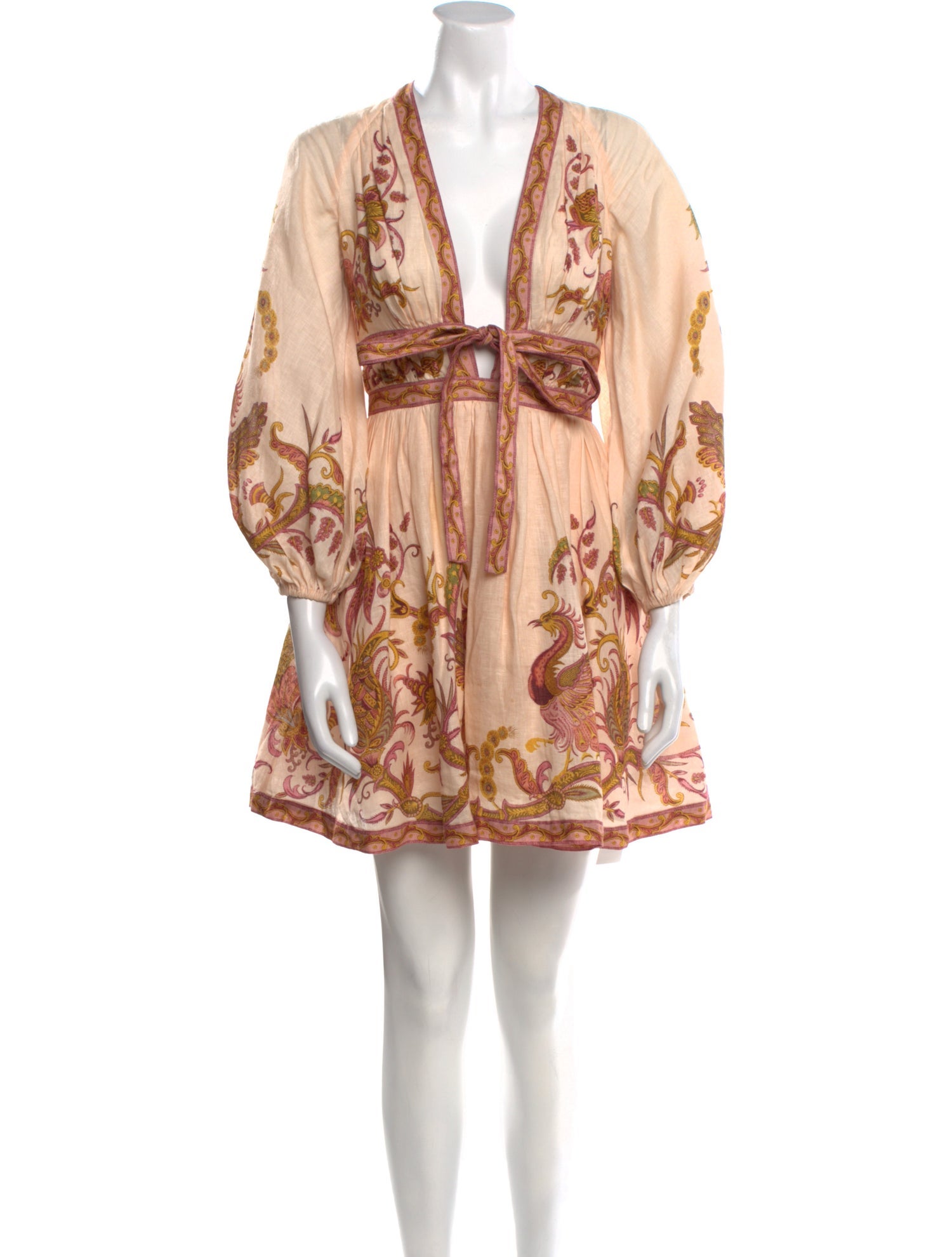 Zimmermann Linen Mini Dress