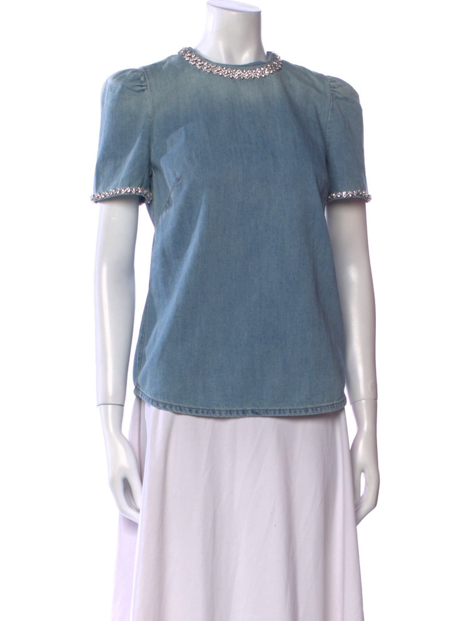 Zimmermann Crew Neck Short Sleeve Top w/ Tags