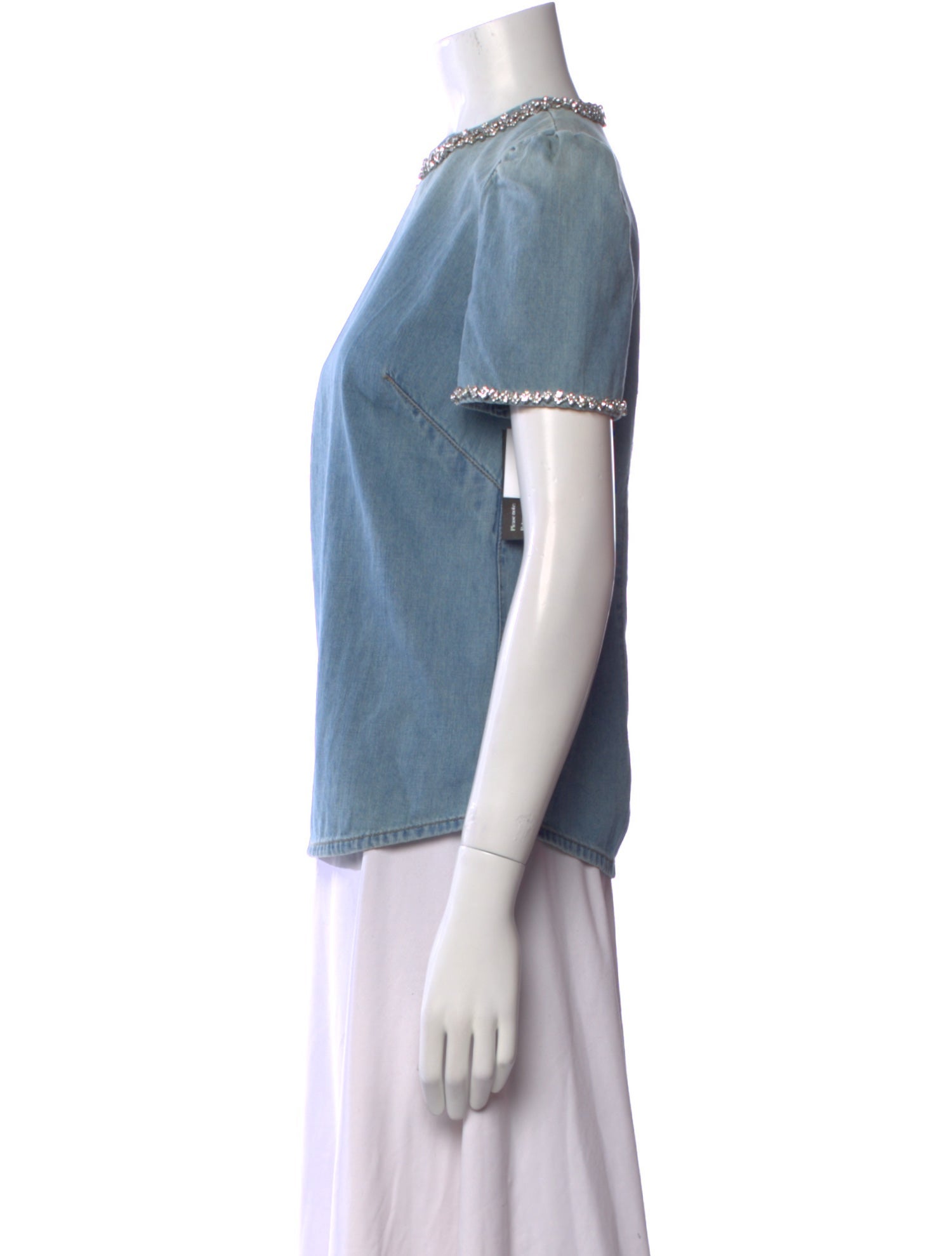 Zimmermann Crew Neck Short Sleeve Top w/ Tags