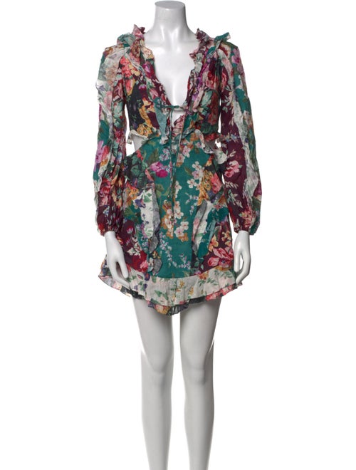 Zimmermann Linen Mini Dress