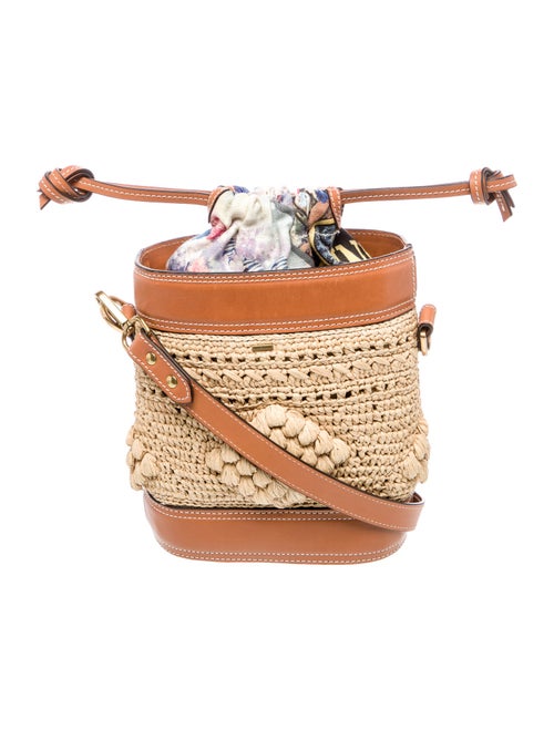 Zimmermann Raffia Bucket Bag