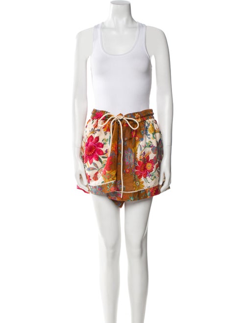 Zimmermann Silk Printed Short Set