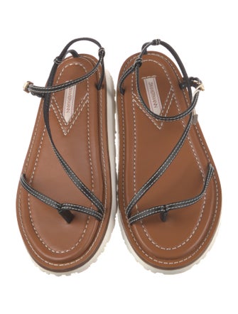 Zimmermann Leather Slingback Sandals