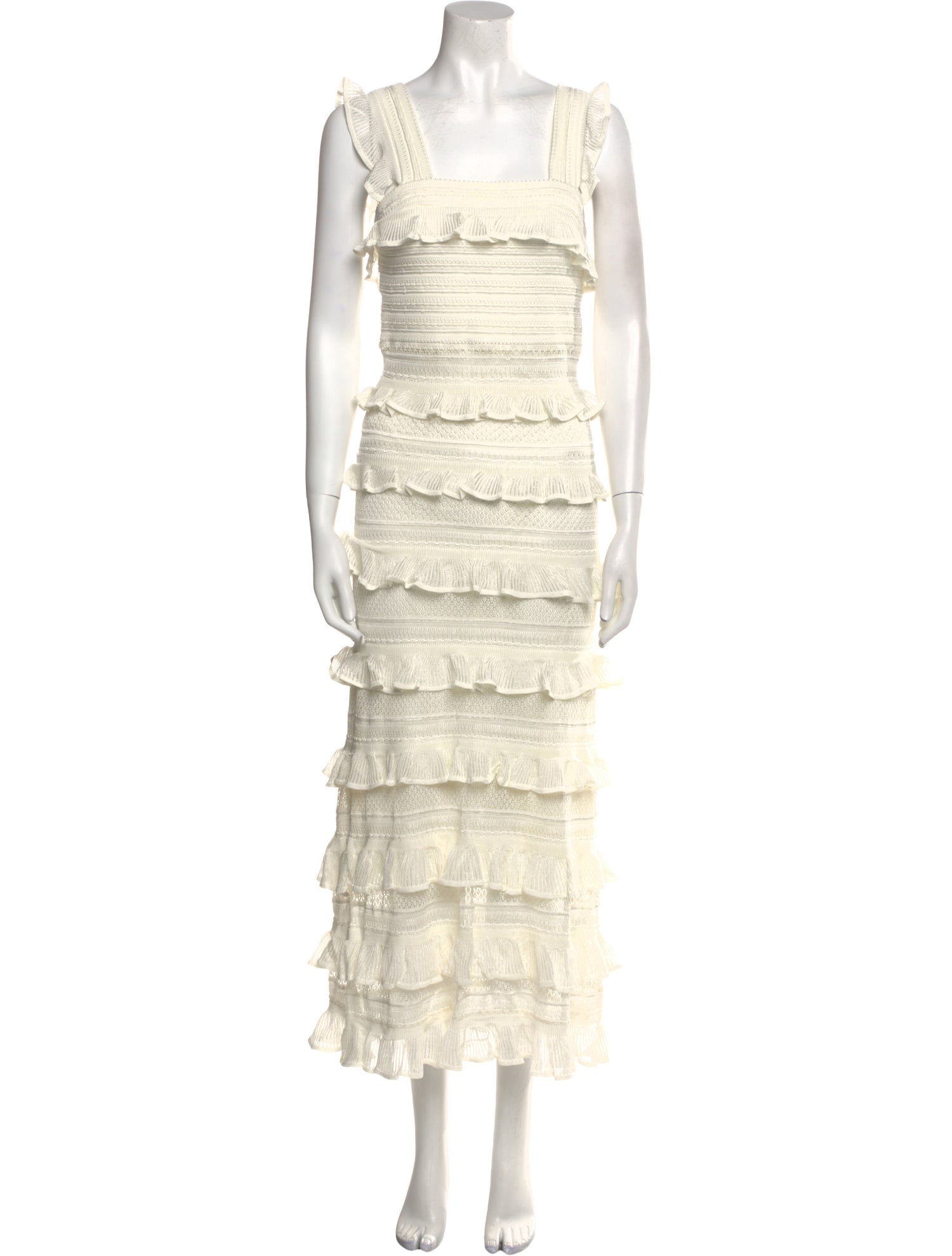 Zimmermann Square Neckline Long Dress