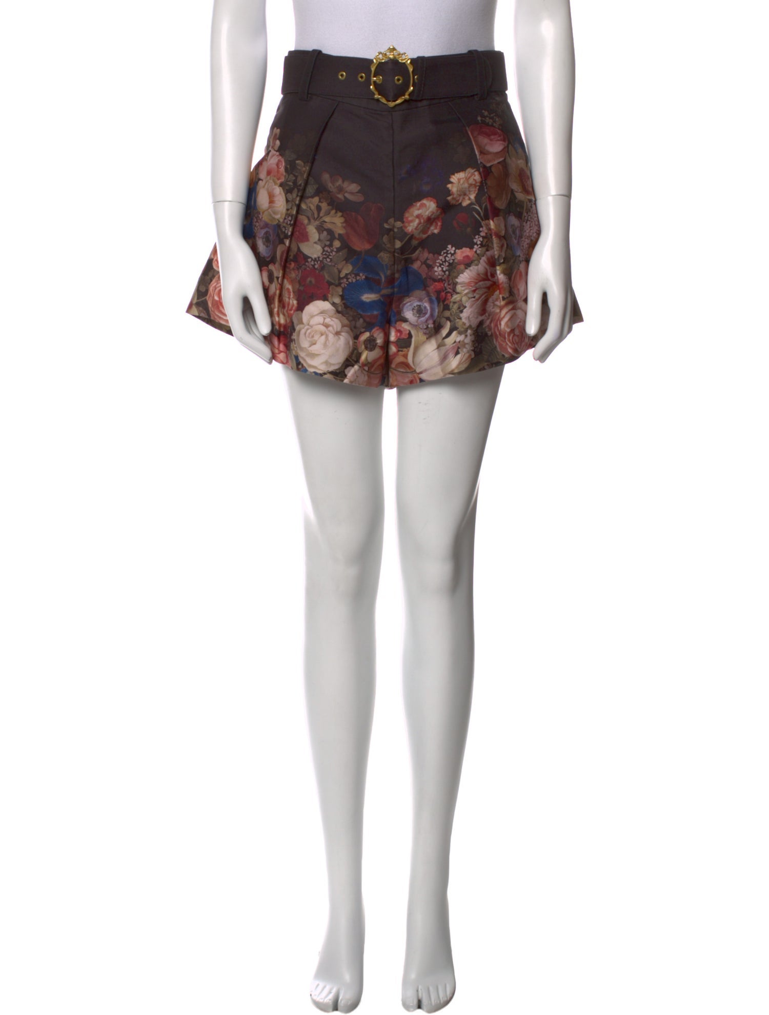 Zimmermann Silk Mini Shorts