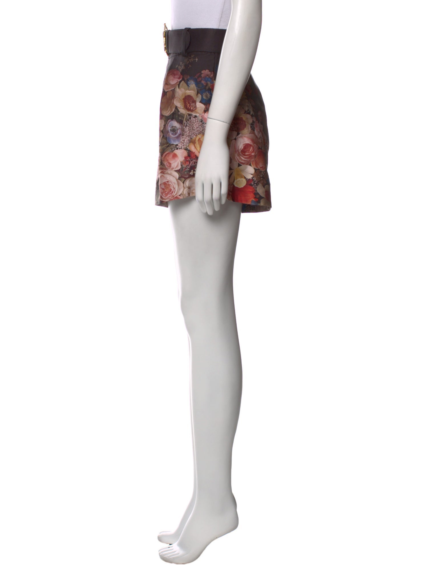 Zimmermann Silk Mini Shorts