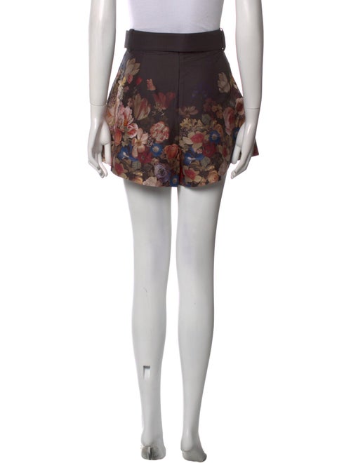 Zimmermann Silk Mini Shorts