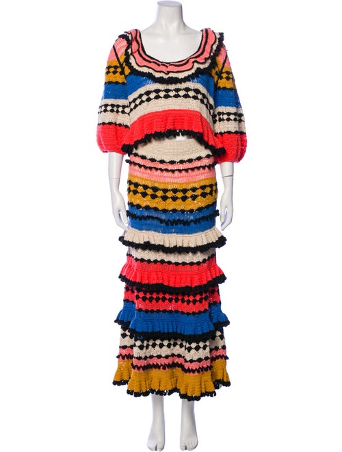 Zimmermann Striped Skirt Set